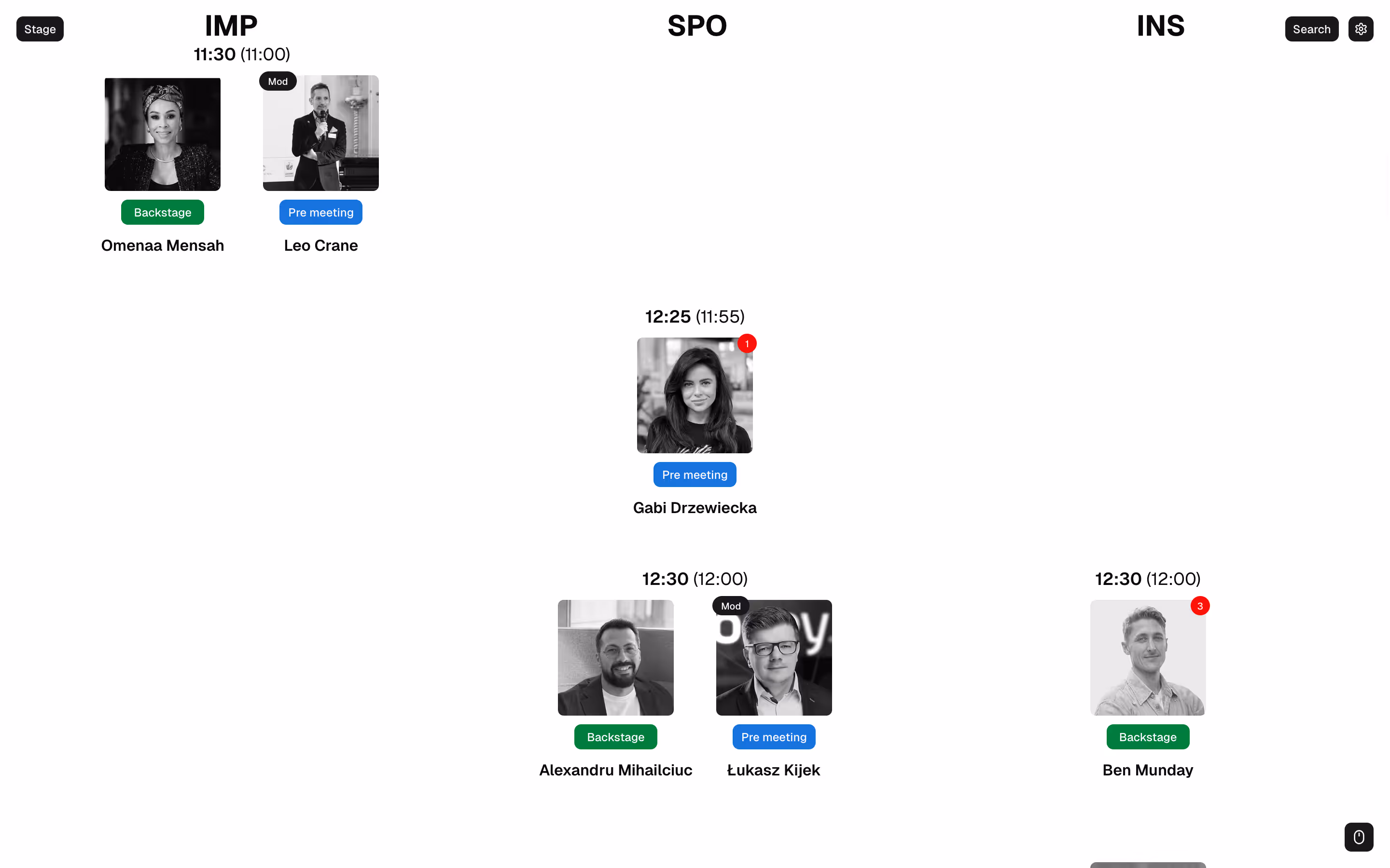 Conference Speaker Tracker